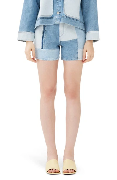 Dl1961 Kaia Denim Shorts In Patchwork