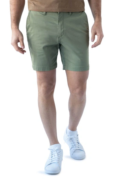 DEVIL-DOG DUNGAREES DEVIL-DOG DUNGAREES 7-INCH PERFORMANCE STRETCH CHINO SHORTS