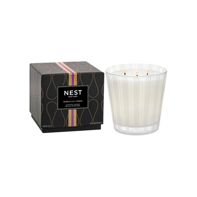 Nest Moroccan Amber Candle In 21.2 oz (3-wick)