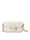 Gucci Horsebit 1955 Small Shoulder Bag In White