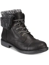 Cliffs By White Mountain Duena Faux Shearling Lined Lace-up Boot In Multi