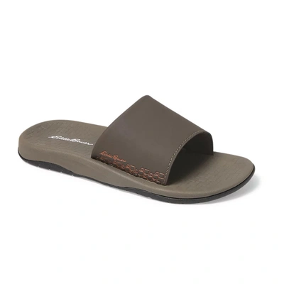 Eddie Bauer Men's Break Point Slide Sandals In Grey