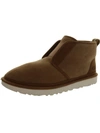 UGG NEUMEL FLEX MENS SUEDE SLIP-ON ANKLE BOOTS