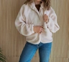 BY TOGETHER LINDSEY SOFT JACKET IN CREAM