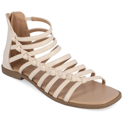 Journee Collection Collection Women's Tru Comfort Foam Petrra Sandals In Beige