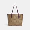 COACH OUTLET Coach Outlet City Tote In Signature Canvas