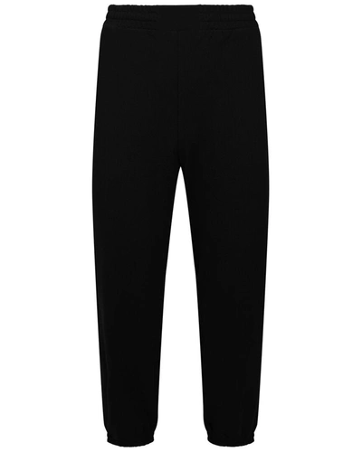 Mcq By Alexander Mcqueen Small Metal Logo Sweatpant In Black