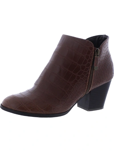 Style & Co Masrina Womens Booties In Brown
