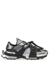Dolce & Gabbana Space Sneakers In Black