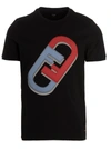 FENDI 'FENDI O'LOCK’ T-SHIRT