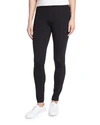 The Row Stratton Stretch-cotton Leggings In Black