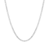 Aurate New York Classic Lab Grown Diamond Tennis Necklace In Rose