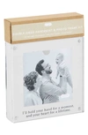 Mud Pie Baby Handprint Photo Frame Kit In White