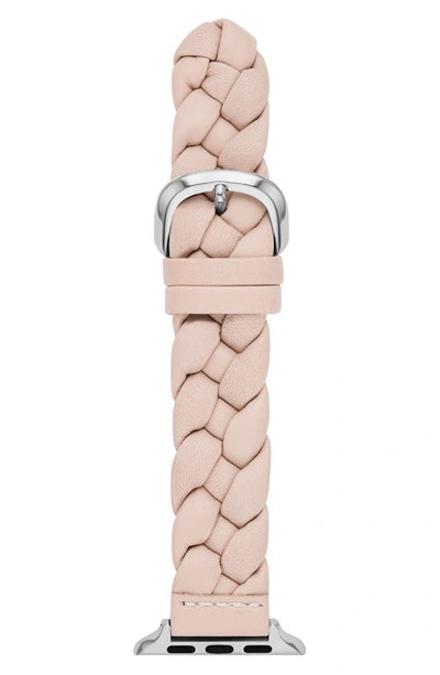 KATE SPADE KATE SPADE NEW YORK BRAIDED LEATHER 20MM APPLE WATCH® WATCHBAND
