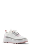 Cougar Sayah Pillowy Nylon Platform Sneakers In White-lavender