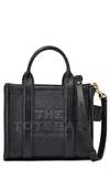 Marc Jacobs The Leather Crossbody Tote Bag In Black