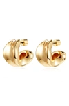 JENNY BIRD DOUNE CHUNKY HOOP EARRINGS