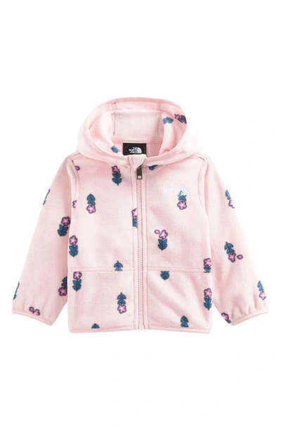 The North Face Baby Girl's Glacier Floral Zip Hoodie In Pink Floral