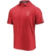 UNDER ARMOUR UNDER ARMOUR RED BOSTON RED SOX PLAYOFF OUTLINE LEFT CHEST PERFORMANCE POLO