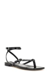Nine West Nelson Strappy Sandal In Black