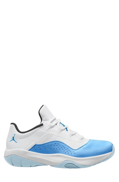 Jordan Nike Air  11 Cmft Low Sneaker In White/ University Blue