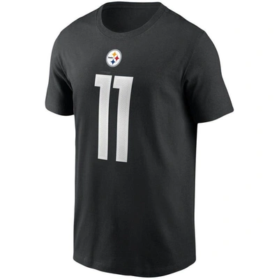 Nike Men's Chase Claypool Black Pittsburgh Steelers Name And Number T-shirt