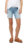 NOM MATERNITY MONTAUK MATERNITY DENIM SHORTS