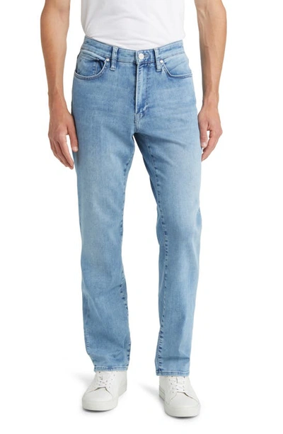 34 Heritage Courage Straight Leg Jeans In Bleached Urban