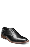 Stacy Adams Maddox Cap Toe Derby In Black Smooth