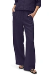 MICHAEL STARS JULES WIDE LEG LINEN PANTS