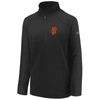 UNDER ARMOUR YOUTH UNDER ARMOUR BLACK SAN FRANCISCO GIANTS LC LOGO QUARTER-ZIP PULLOVER JACKET