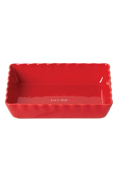 KATE SPADE KATE SPADE NEW YORK MAKE IT POP RECTANGULAR BAKING DISH