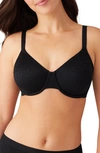 Wacoal Superbly Smooth Seamless Bra In Black