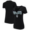 5TH AND OCEAN BY NEW ERA 5TH & OCEAN BY NEW ERA BLACK MINNESOTA UNITED FC ATHLETIC BABY V-NECK T-SHIRT