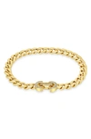 Zoë Chicco Women's Heavy Metal 14k Yellow Gold & 0.25 Tcw Diamond Large Curb-chain Bracelet In 14k Yellow Gold