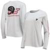 Vineyard Vines White Atlanta Falcons Helmet Long Sleeve T-shirt In White