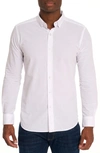Shop Robert Graham Andrews Stripe Cotton Seersucker Button-up Shirt In White