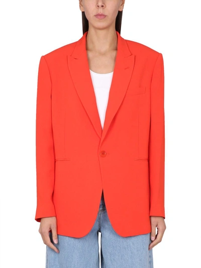 Aspesi Blazer  Woman Color Coral In Orange