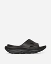 Hoka One One U Ora Recovery Slide 3 Man Sandals Black Size 12 Rubber In Multicolor