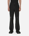 Comme Des Garçons Homme Deux Zipped Trousers In Black
