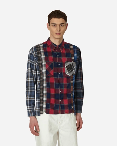 Needles Flannel Shirt 7 Cuts Shirt Reflection In Multicolor