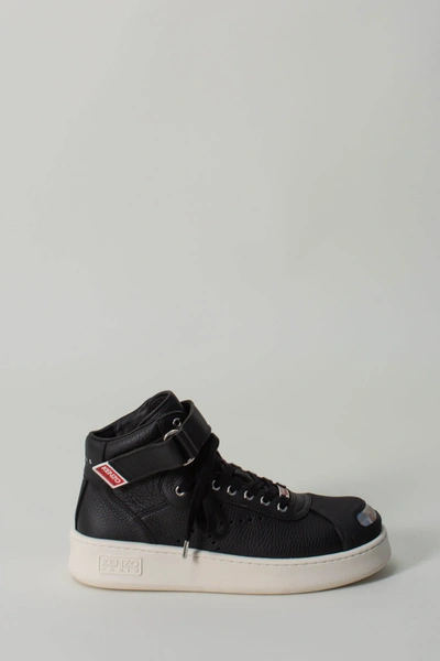 Kenzo High Top Sneaker In Black