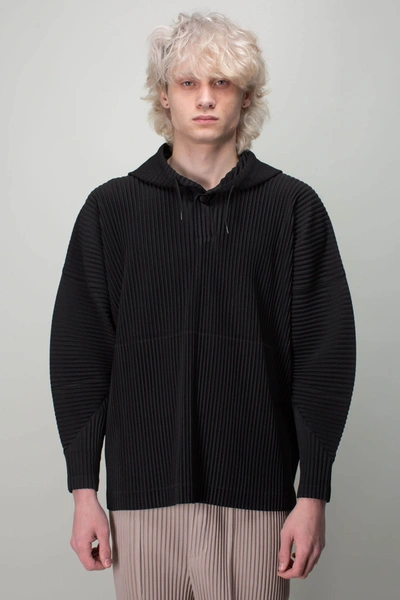 Issey Miyake Black Monthly Color November Hoodie