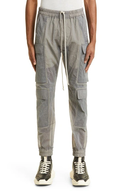 Rick Owens Mastodon Mega Cargo Pants In Dust