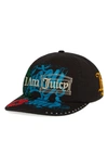 ARIES X JUICY COUTURE EMBROIDERED I AM JUICY LOADED BASEBALL CAP