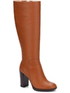 Kenneth Cole New York Justin 2.0 Pg Womens Leather Tall Knee-high Boots In Green