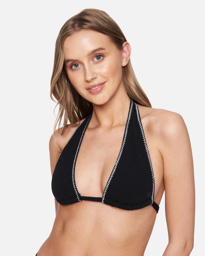 Inmocean Women's Coastal Soft Tie Halter In Black,white