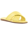 Seychelles Word For Word Leather Sandal In Yellow