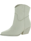 STEVE MADDEN WOMENS LEATHER BOOTIES ANKLE BOOTS