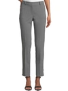 Tahari Asl Notched Two Button Blazer Shannon Suit Pants In Grey
